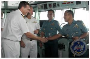 HMAS Ballart & HMAS Parramatta Visit to Surabaya 2011