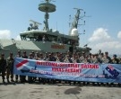 Kapal Perang HMAS Albany Kunjungi Bali 