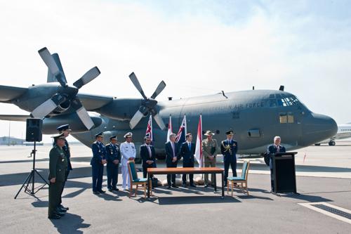 03 Australia Hibahkan C-130H Kepada Indonesia